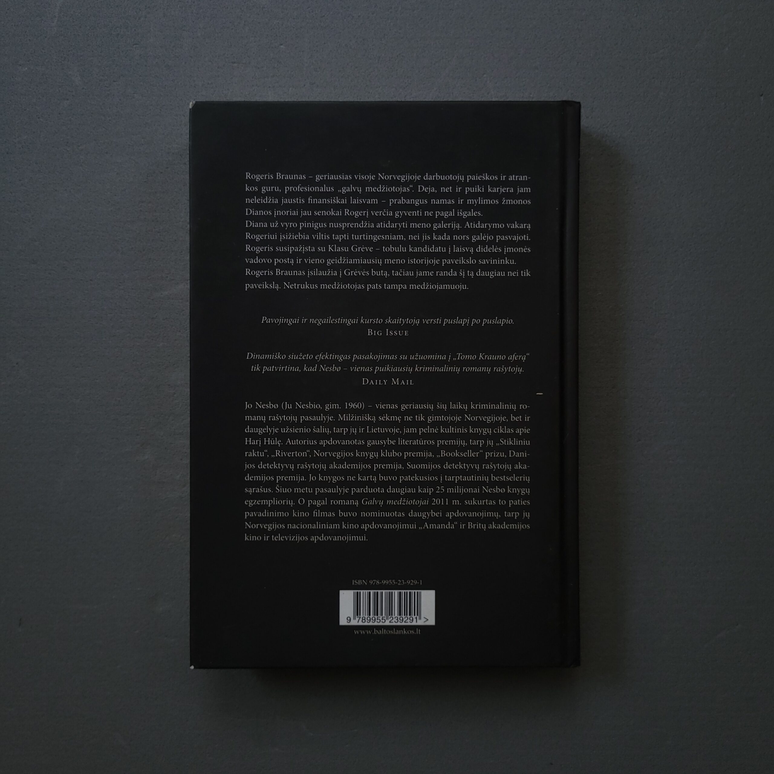 Galvų Medžiotojai / Jo Nesbø - Image 2