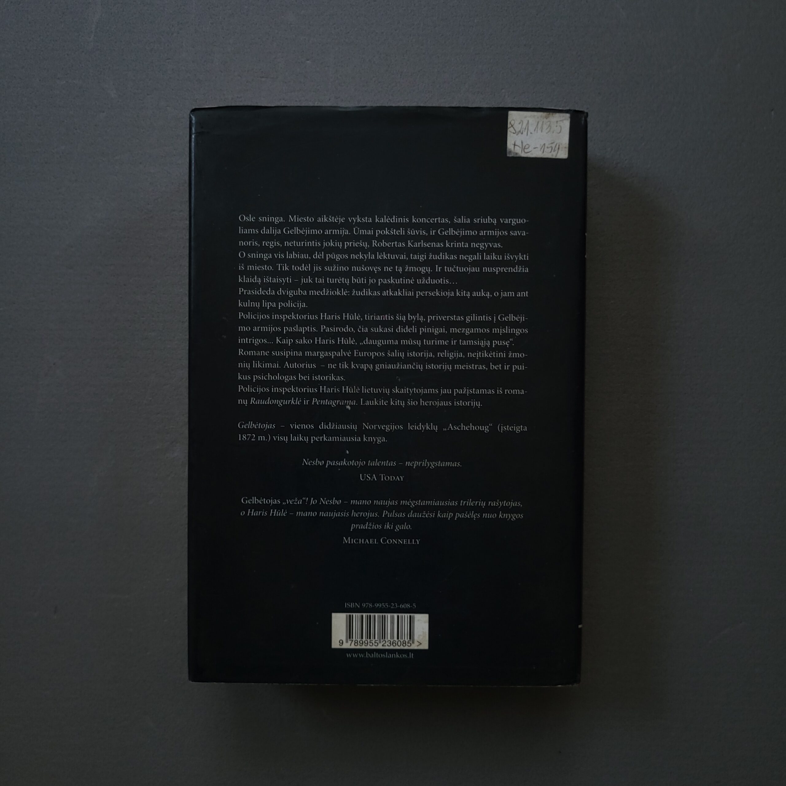 Gelbėtojas / Jo Nesbø (Haris Hūlė #6) - Image 2