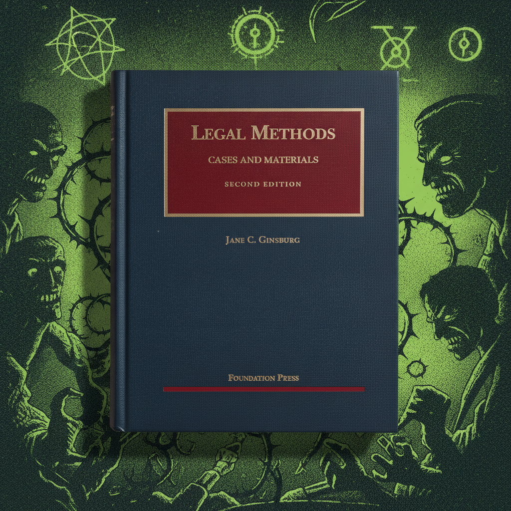Legal Methods Cases and Materials – Jane C. Ginsburg (Foundation Press)