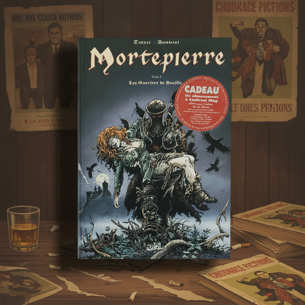 Mortepierre Tome 2 – Les Guerriers de Rouille – Brice Tarvel, Mohamed Aouamri (Soleil)