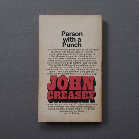 The Toff and the Deadly Parson – John Creasey (Magnum Books)