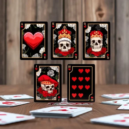 Skulls + Roses – Kolekcinės gotikinės žaidimo kortos