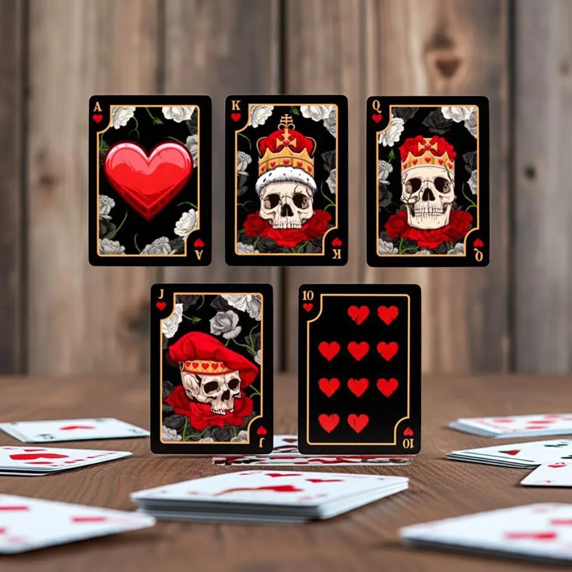 Skulls + Roses – Kolekcinės gotikinės žaidimo kortos